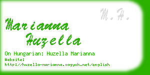 marianna huzella business card
